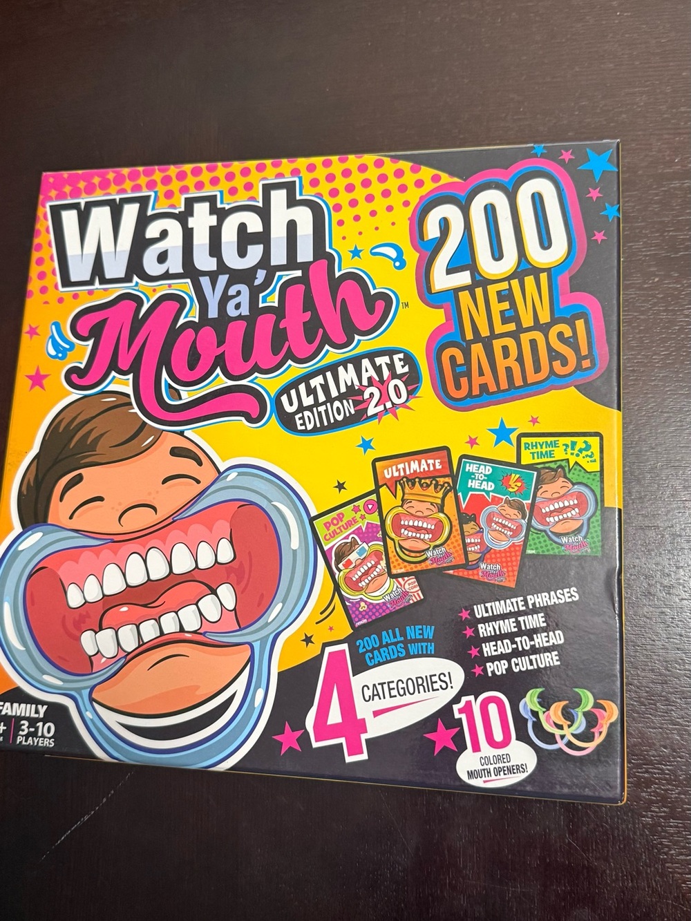 Watch Ya' Mouth Ultimate Edition 2.0 Game - Yellow i’m not sure it’s complete